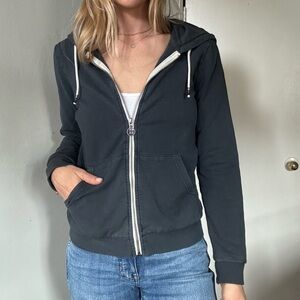 Marine Layer hoodie navy light wash